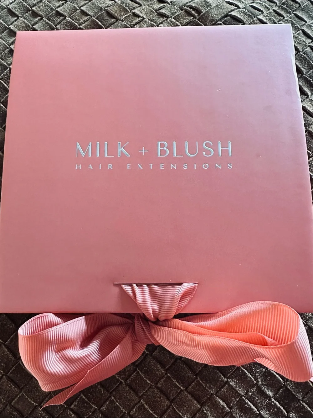 Milk+Blush Natural Black 22in Hair Extensions- Women Hair